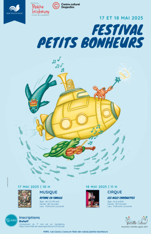 Affiche Petits bonheur 2025