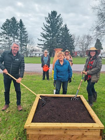 Jardin communautaire Lancement