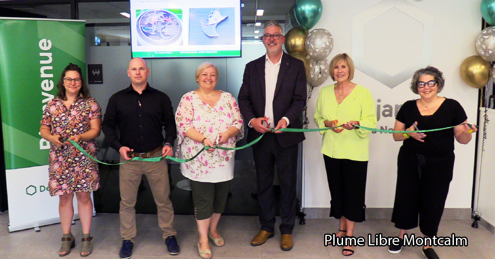 Inauguration de la Caisse Desjardins de la Nouvelle-Acadie